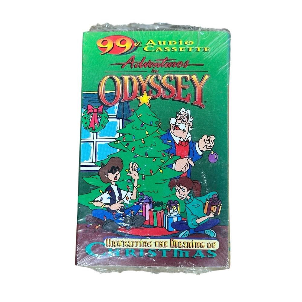 Adventures in Odyssey Unwrapping The Meaning of Christmas Cassette NEW SEALED